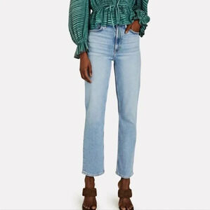 Re/done 70s straight leg mid 90s light wash denim NWOT‎ size 25